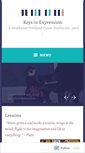 Mobile Screenshot of keystoexpression.com